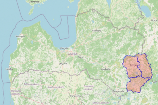Gaisa apdraudējumam pakļautie novadi. Gaisa apdraudējumam pakļautie novadi.