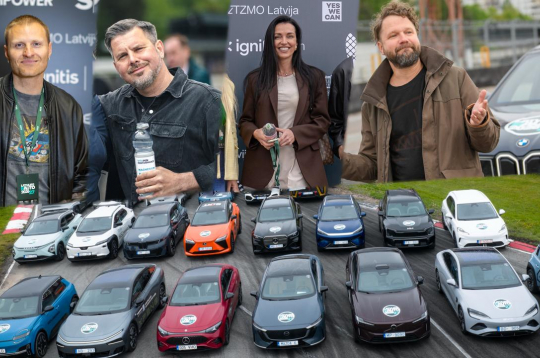 Konkursa "Latvijas e-Auto" 2026./2027. gada sezonas žūrijas dalībnieki.