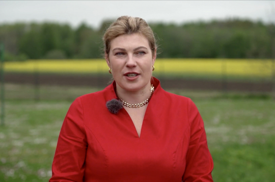 Dzejniece Magone Liedeskalna.