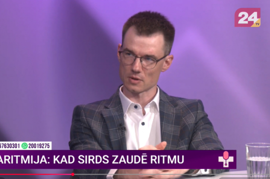 Aritmologs Daiņus Gilis. 
