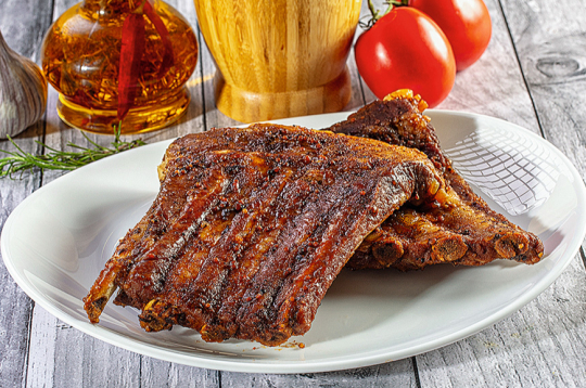 Grilētas ribiņas. Grilētas ribiņas.