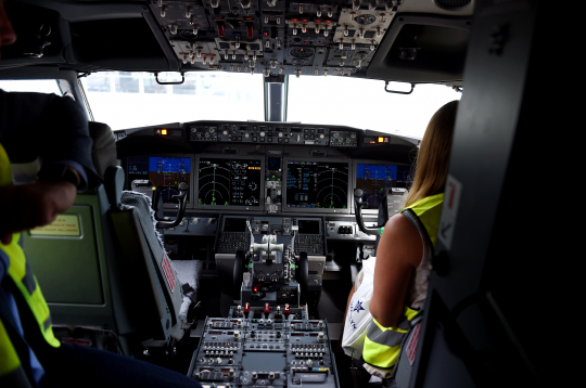 Boeing 737 MAX 8 lidmašīna. Ilustratīvs attēls.