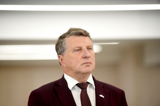 Bijušais Valsts prezidents Raimonds Vējonis.