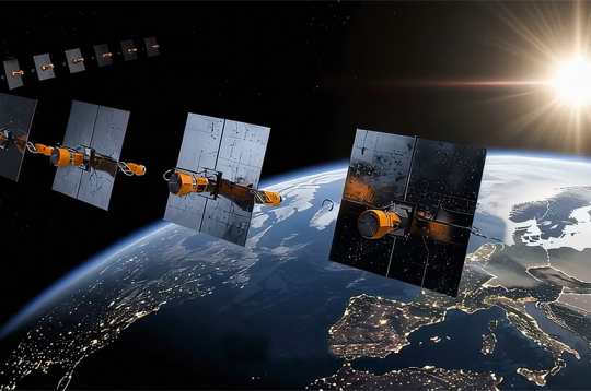 Uzņēmuma "Reflect Orbital" nākotnes orbitālie spoguļi.