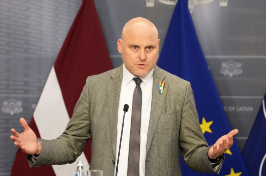 Ministru prezidents Andris Kulbergs.