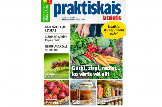 Jaunā žurnāla vāks.