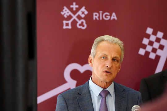 Rīgas domes Izglītības, kultūras un sporta departamenta direktors Ivars Balamovskis.