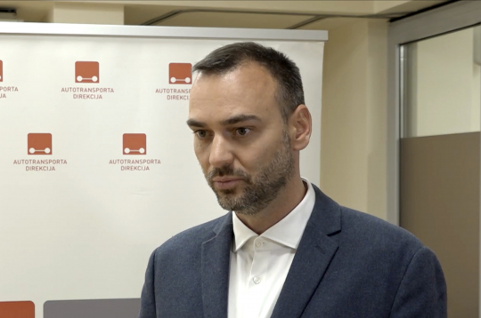 VSIA “Autotransporta direkcija” valdes priekšsēdētājs Jānis Lapiņš. VSIA “Autotransporta direkcija” valdes priekšsēdētājs Jānis Lapiņš.