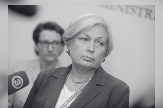 Neatliekamās medicīniskās palīdzības dienesta (NMPD) veidotāja un pirmā direktore Renāte Pupele.
