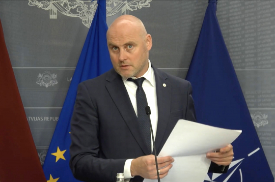 Ministru prezidents Andris Kulbergs.