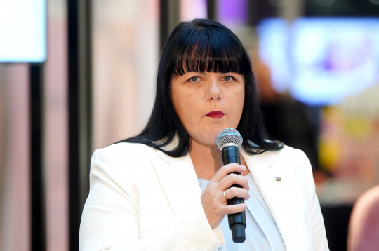 Ogres novada domes deputāte Dace Kļaviņa.