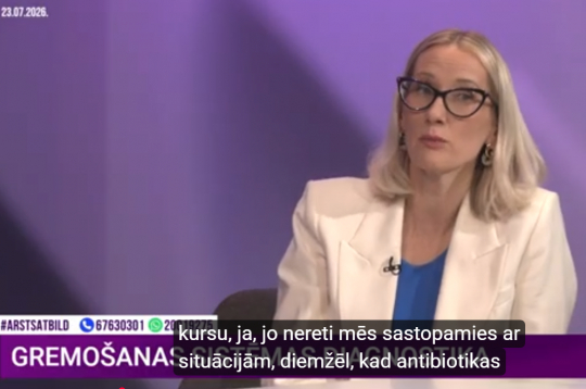  Vēdera klīnikas vadītāja, gastroenteroloģe, endoskopiste Ilona Vilkoite.