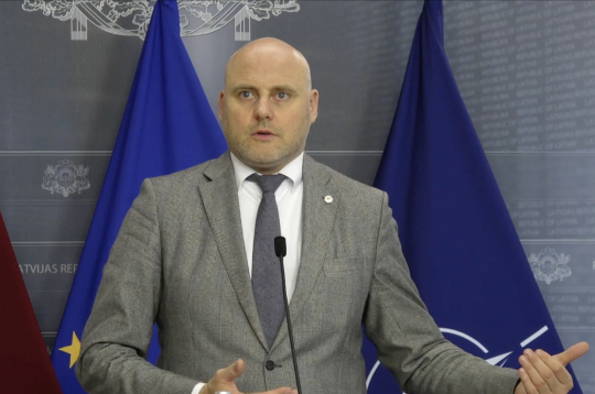 Ministru prezidents Andris Kulbergs. Ministru prezidents Andris Kulbergs.