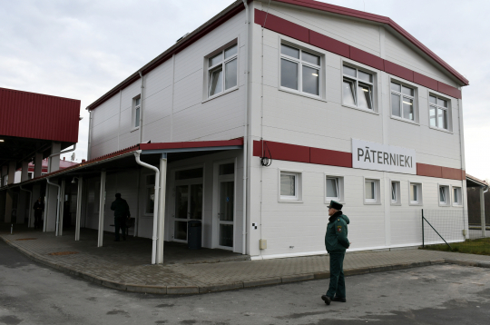 Robežas kontroles punkts "Patarnieki" Piedrujas pagastā Krāslavas novadā. Robežas kontroles punkts "Patarnieki" Piedrujas pagastā Krāslavas novadā.
