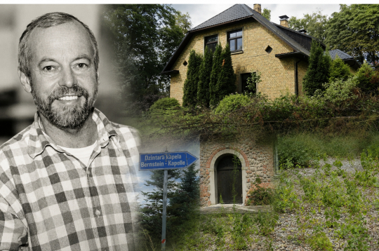 Joahima Zīgerista savulaik rūpīgi koptajā īpašumā šobrīd valda klusums un aizaugoša vide. Attēls: Lasi.lv kolāža. Joahima Zīgerista savulaik rūpīgi koptajā īpašumā šobrīd valda klusums un aizaugoša vide. Attēls: Lasi.lv kolāža.