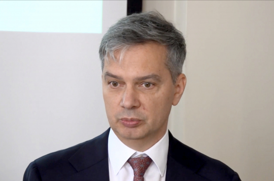 Raimonds Lapiņš, Centrālās statistikas pārvaldes priekšnieks. Raimonds Lapiņš, Centrālās statistikas pārvaldes priekšnieks.