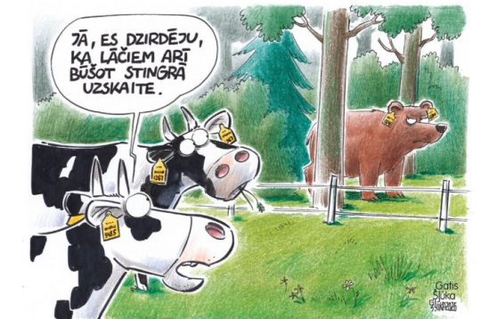 Zīmē Gatis Šļūka: Lāču uzskaite.