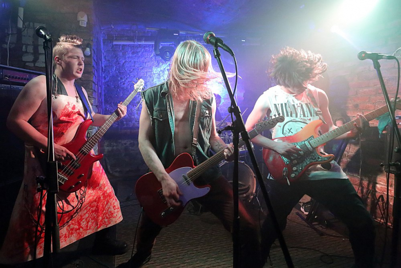 Grupu "Dumai Dunai" un "Calico" koncerts klubā "Depo".