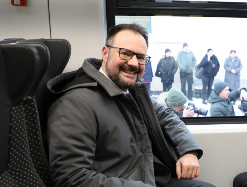 Satiksmes ministrs Kaspars Briškens.