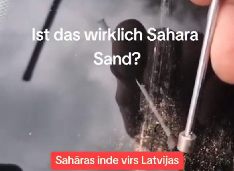 Bijušais Ārlietu ministrijas darbinieks Rūdolfs Brēmanis, kurš tagad kandidē uz Eiropas Parlamentu, savā video sēj aizdomas, ka no Sahāras esot atpūsta "inde".