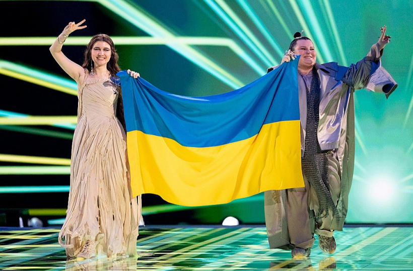 Ukrainas dziedātājas Latvijas skatītāju balsojumā ieguva otro vietu.