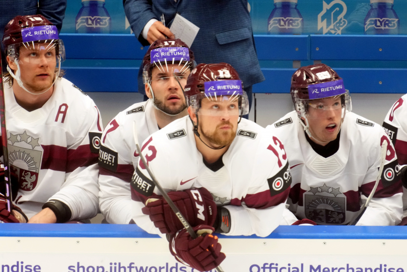 Pasaules hokeja čempionāta spēle starp Latvijas un Vācijas valstsvienībām ''Ostravar arēnā'' Ostravā.