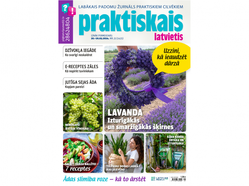 Jaunā žurnāla vāks.