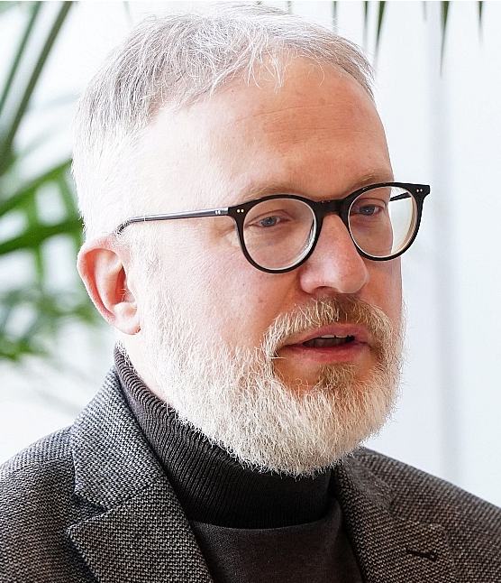 Rakstnieks Osvalds Zebris.