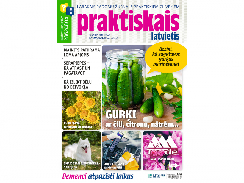 Jaunā žurnāla vāks.