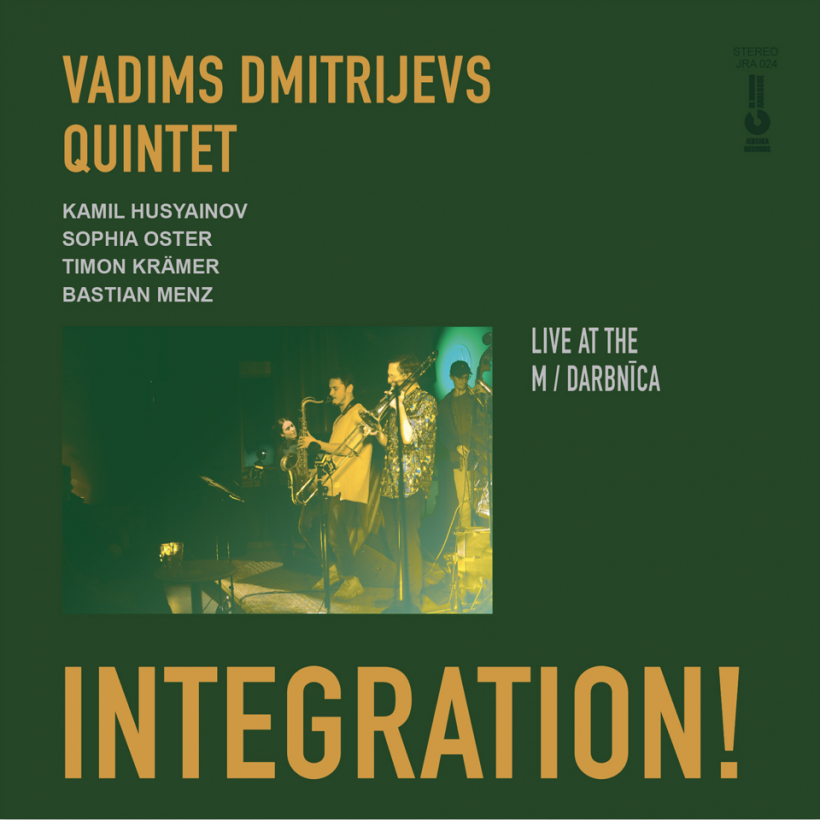 Vadima Dmitrijeva kvinteta vinila plate “Integration!”.