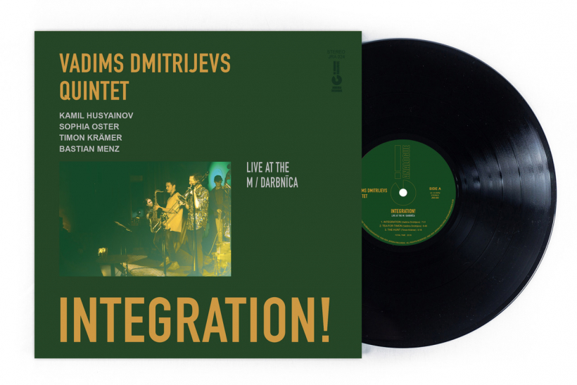 Vadima Dmitrijeva kvinteta vinila plate “Integration!”.