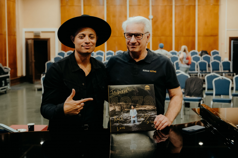 "Rīgas ritmi 2024". Hosē Džeimss un Māris Briežkalns.