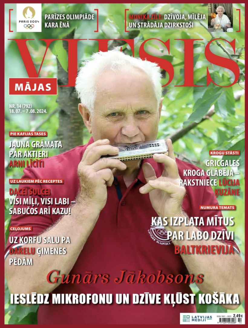 Žurnāla "Mājas Viesis" jaunais numurs.