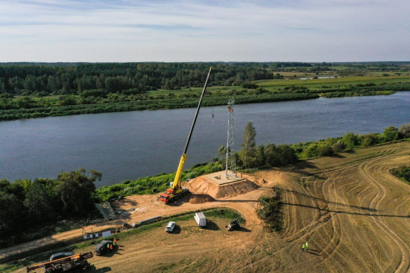 Tornis Latvijas — Baltkrievijas robežas novērošanai Daugavas posmā.