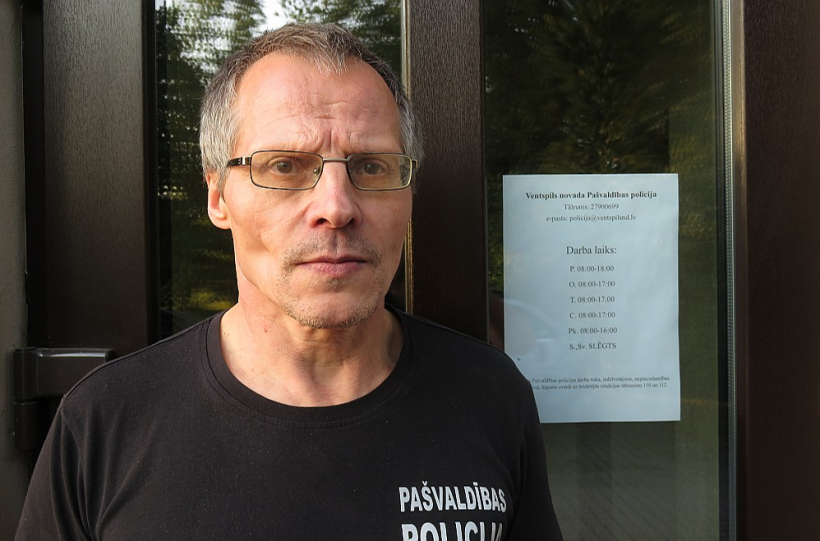 Broņislavs Ostrovskis uz Ventspils novada pašvaldības policiju pārcēlies no tāda paša amata Bauskas novadā.