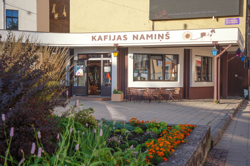 Kafijas namiņš. 