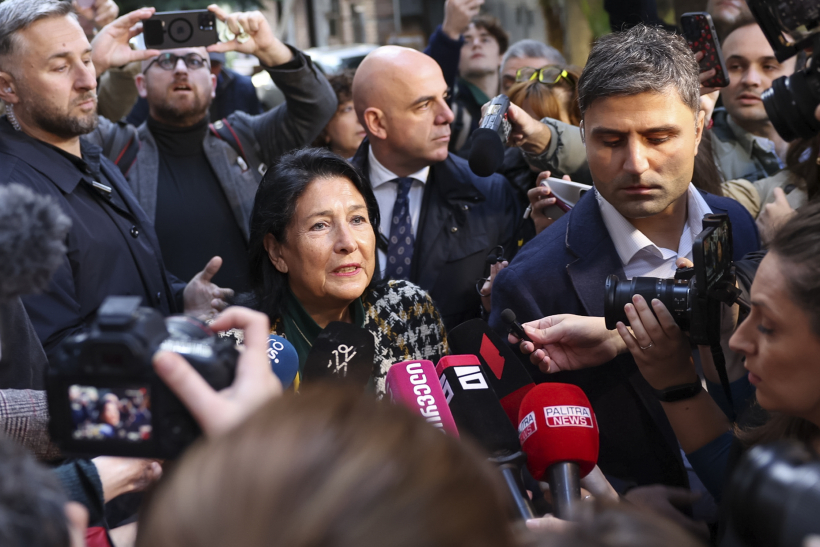 Gruzijas prezidente Salome Zurabišvili.
