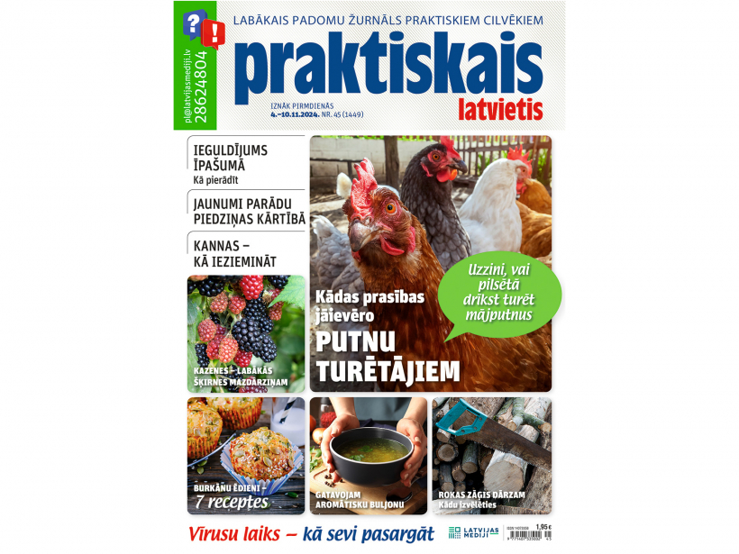 Jaunā žurnāla vāks.