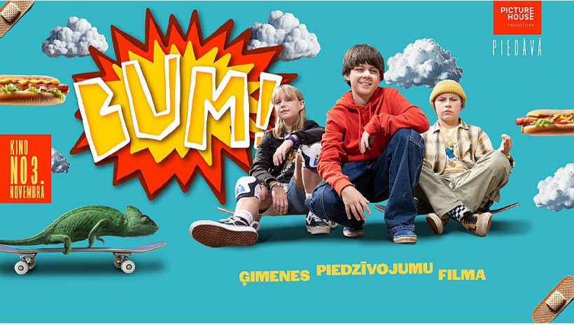 "Kāpēc mums skatīties tikai ārzemju filmas par supervaroņiem, ja varam radīt pašmāju stāstu par superspējām," jautā jaunās piedzīvojumu filmas "BUM" veidotāji.