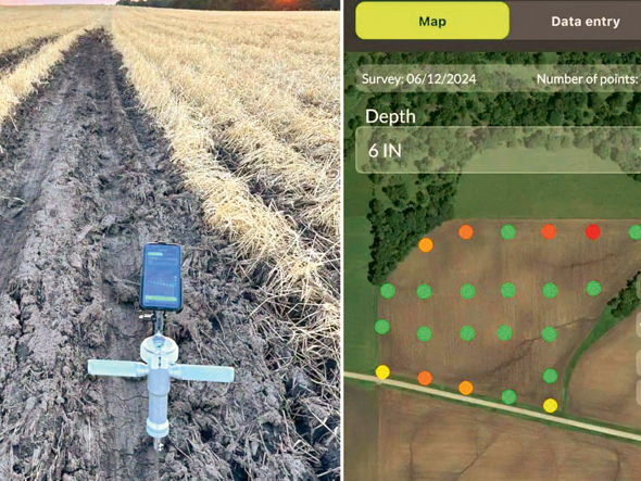 'SmartProbe' risinājums pret augsnes sablīvēšanos.