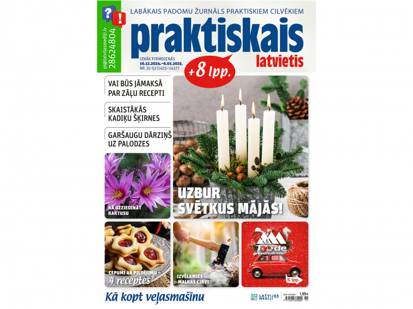 Jaunā žurnāla vāks.