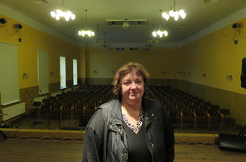 Kultūras pasākumu organizatore Silva Vārsberga.