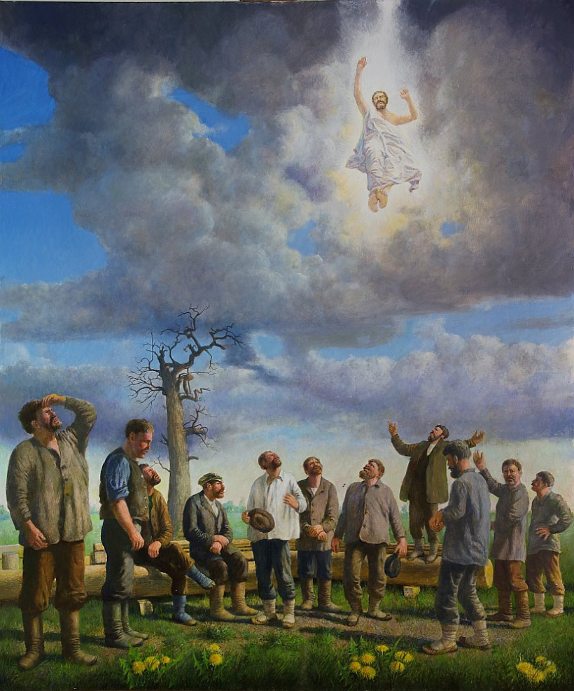 "Kristus debesbraukšana", 2024. gads.