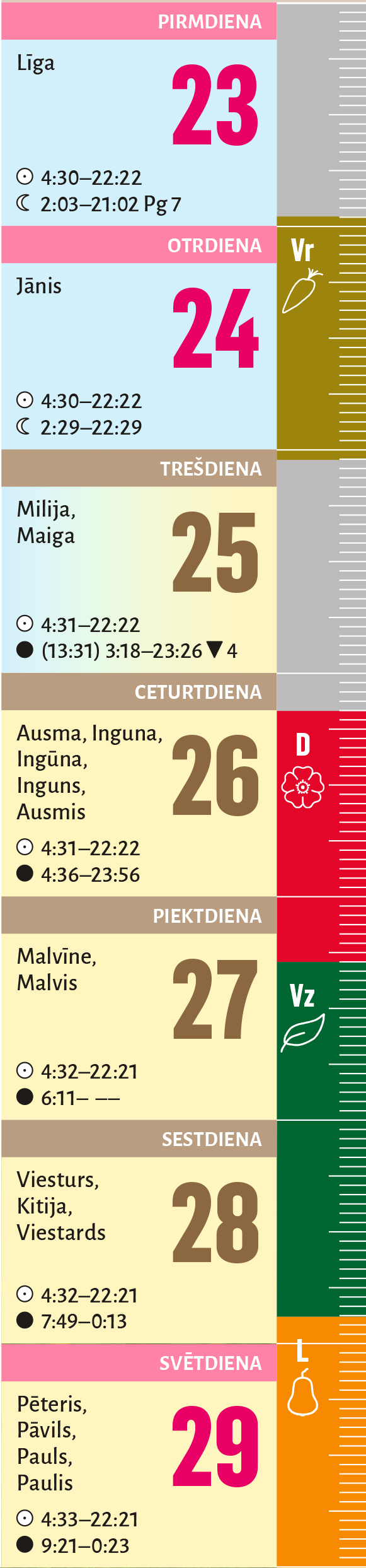 26. nedēļa.
