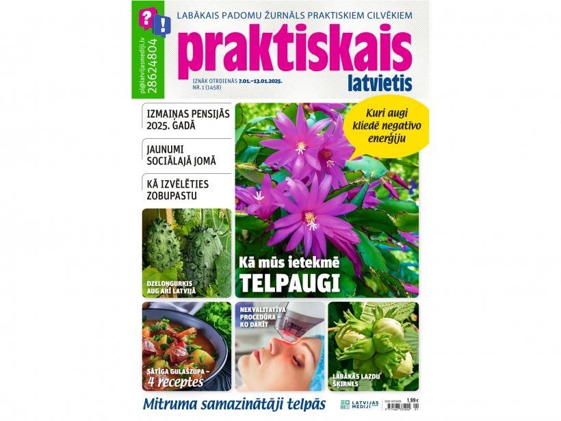 Jaunā žurnāla vāks.
