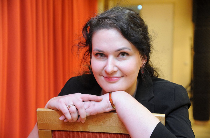 Komandas "Ratiņš labs" dalībniece un EKA programmas "Kultūras vadība" studente Edīte Šķepaste.