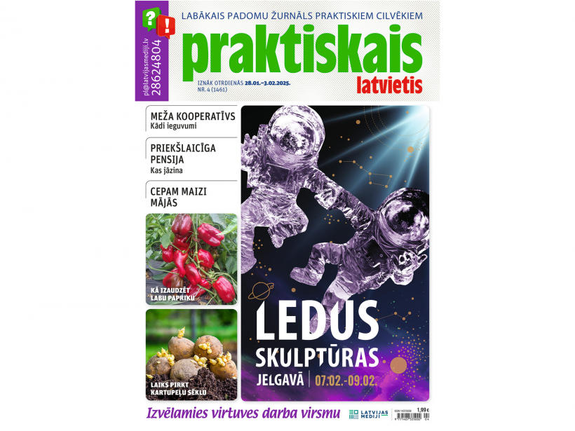 Jaunā žurnāla vāks.