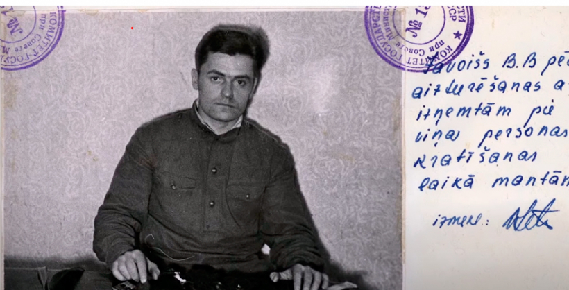 Bruno Javoiša fotogrāfija no VDK lietas. 