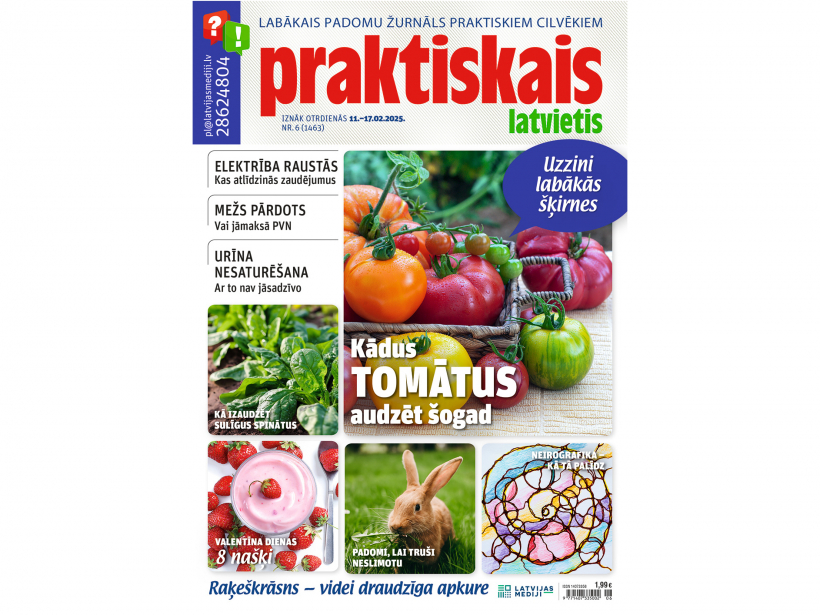 Jaunā žurnāla vāks.