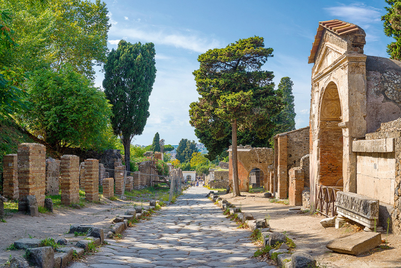 Senās Pompejas iela.